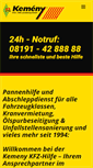 Mobile Screenshot of kemeny.de